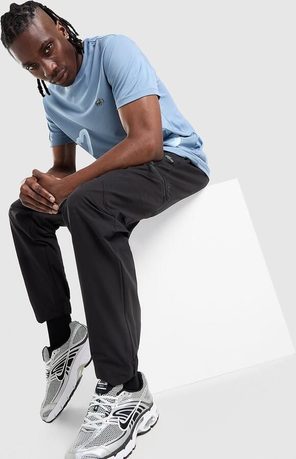 Lacoste Woven Track Pants Zwart- Heren Zwart