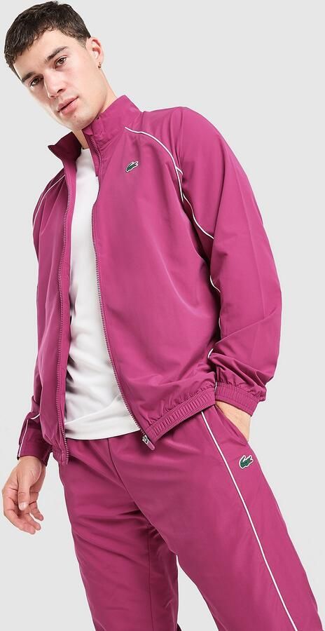 Lacoste Woven Track Top Roze- Heren Roze