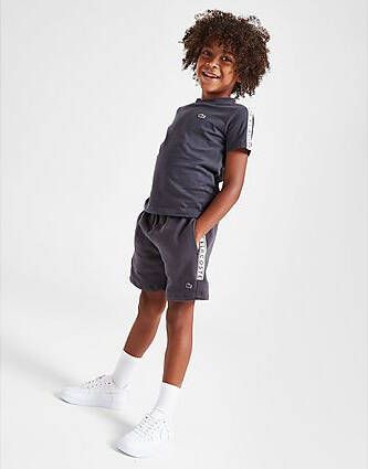 Lacoste Tape Fleece Shorts Children Navy Kind