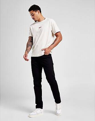 Levis Levi's 512 Slim Fit Tapered Jeans Black- Heren