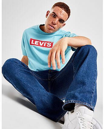 Levis LEVI'S Boxtab T-Shirt Blue- Heren