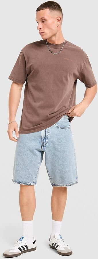 Levis LEVI'S 478 Baggy Denim Shorts Blauw- Heren Blauw