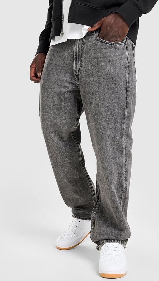 Levis LEVI'S 565 Relaxed Straight Leg Jeans Zwart- Heren Zwart