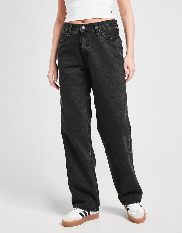Levis LEVI'S 94 Baggy Jeans Zwart- Dames Zwart