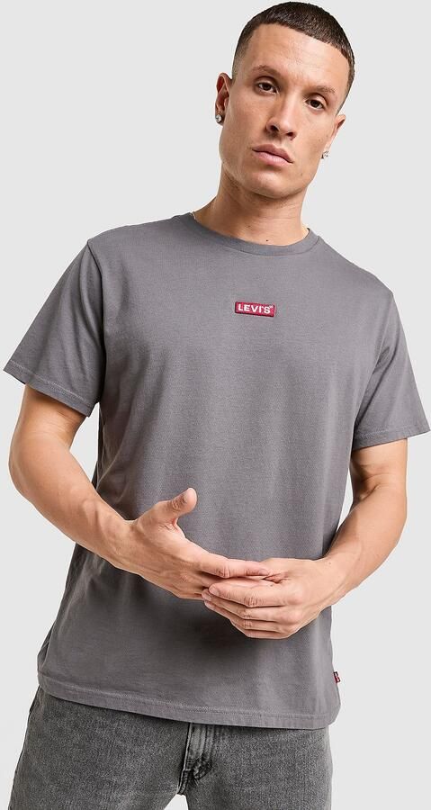 Levis LEVI'S Baby Tab T-Shirt Grijs- Heren Grijs
