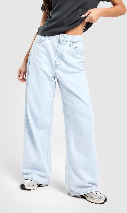 Levis LEVI'S Cinch Baggy Jeans Blauw- Dames Blauw