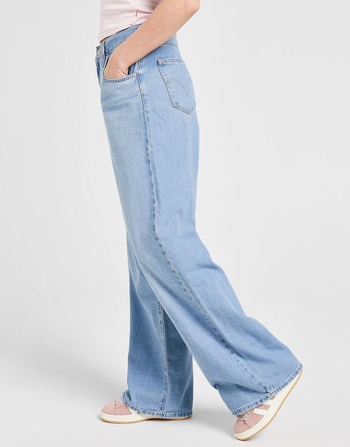 Levis LEVI'S Cinch Baggy Jeans Blauw- Dames Blauw