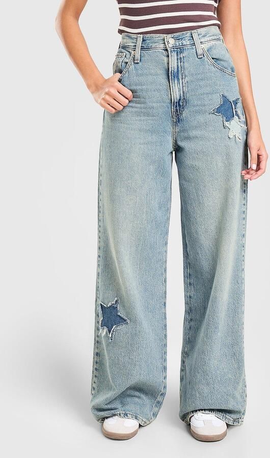 Levis LEVI'S Cinch Baggy Patch Jeans Blauw