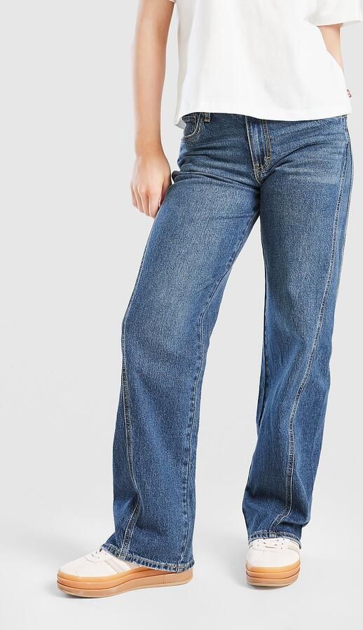 Levis LEVI'S ' Wide Leg Seam Jeans Junior Blauw Kind Blauw