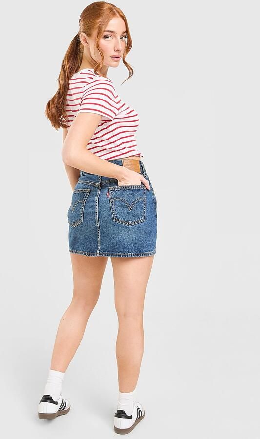 Levis LEVI'S Icon Skirt Blauw- Dames Blauw