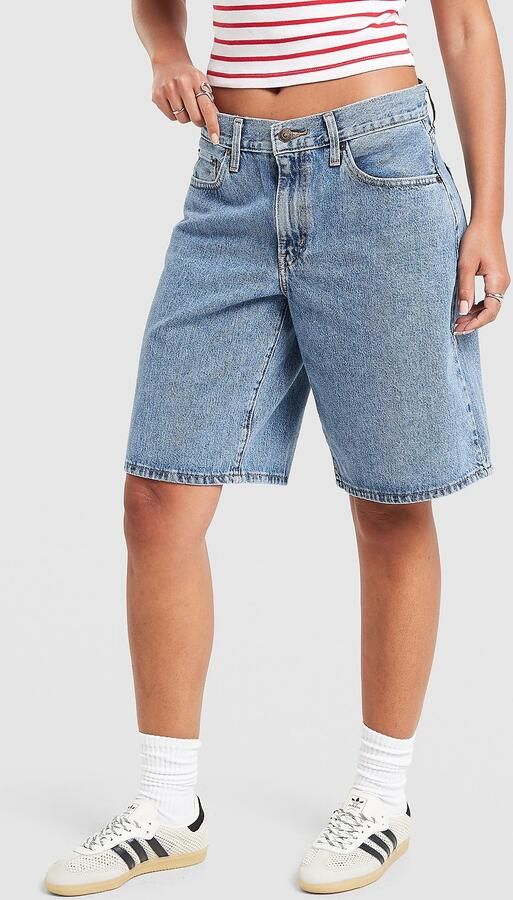Levis LEVI'S Middy Jorts Blauw- Dames Blauw