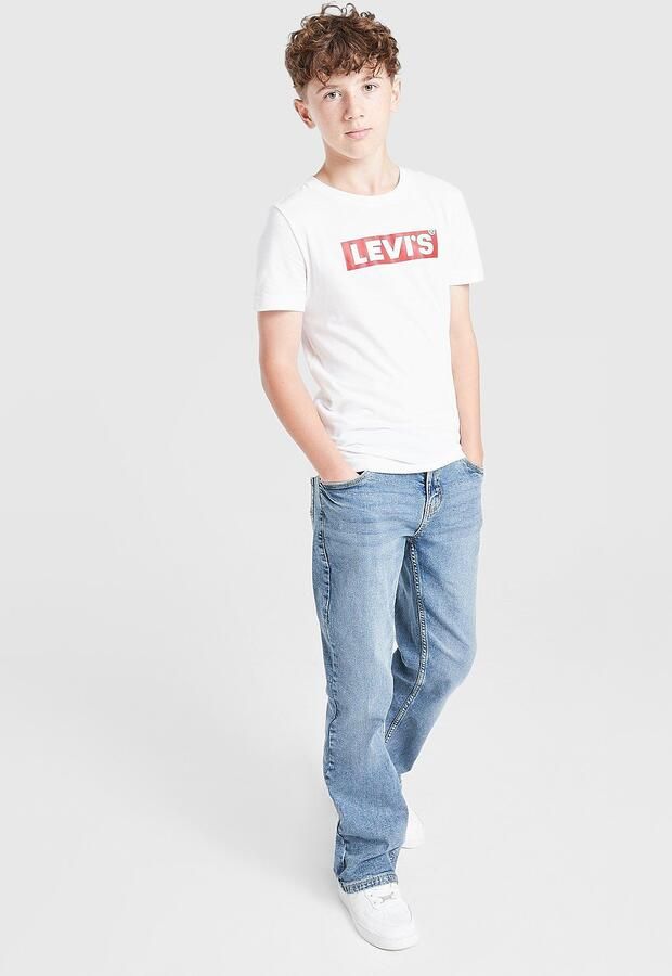 Levis Levi's Kids 551Z loose fit jeans burbank Blauw Jongens Denim Effen 164 - Foto 4