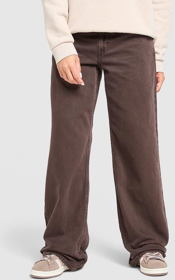 Levis LEVI'S Superlow Loose Jeans Bruin- Dames Bruin