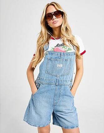 Levis LEVI'S Vintage Shortalls Blue- Dames Blue