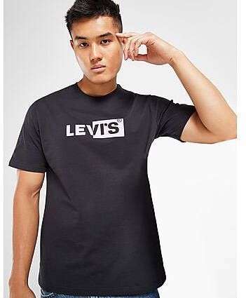Levis LEVI'S Split Box T-Shirt Black- Heren