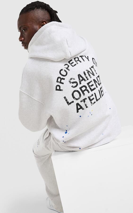 Lorenzo Arte Hoodie Grijs- Heren Grijs