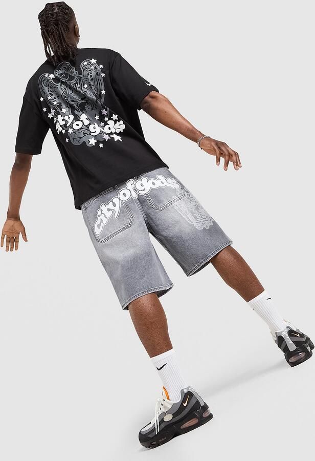 Lorenzo City Angel Jorts Grijs- Heren Grijs