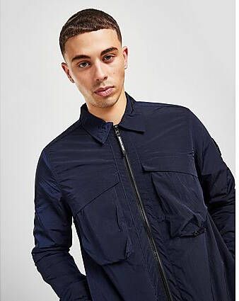 Marshall Artist Molecular Overshirt Blue- Heren