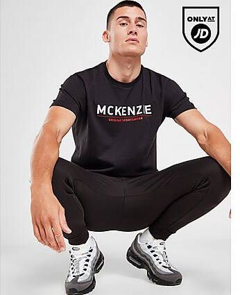 McKenzie Essential Edge Elevated T-Shirt Black- Heren