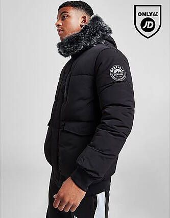 McKenzie Harness Parka Jacket Black- Heren