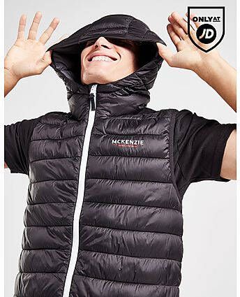 McKenzie Maxton Packable Gilet Black- Heren