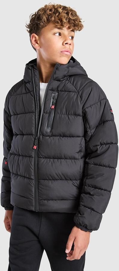 McKenzie Altair Full Zip Jacket Junior Zwart Kind Zwart