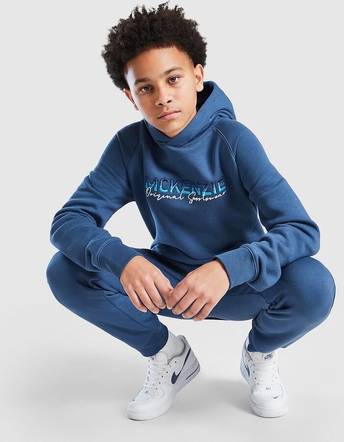 McKenzie Casson Hooded Tracksuit Junior Blauw Kind Blauw