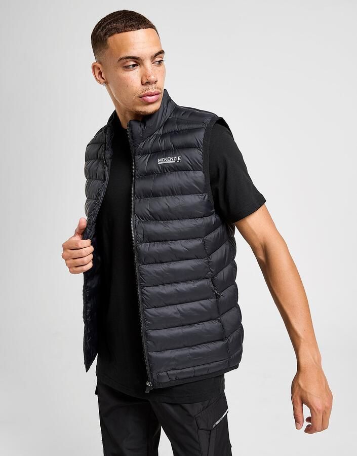 McKenzie Crag Gilet Zwart- Heren Zwart