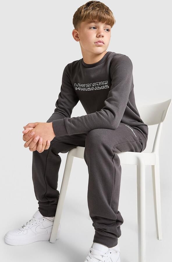 McKenzie Dual Crew Tracksuit Junior Grijs Kind Grijs