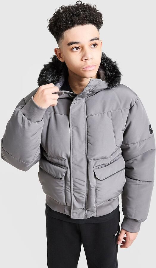 McKenzie Forge Parka Jacket Junior Grijs Kind Grijs