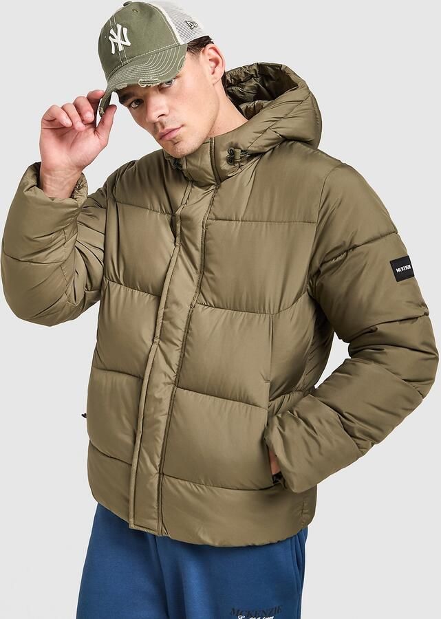 McKenzie Racket Bubble Jacket Groen- Heren Groen