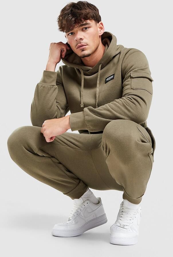 McKenzie Rocco Cargo Tracksuit Junior Groen- Heren Groen