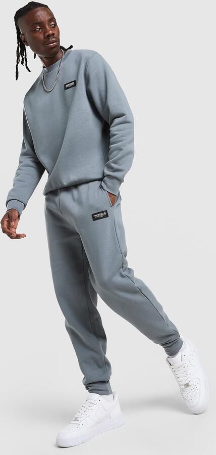 McKenzie Rocco Crew Tracksuit Blauw- Heren Blauw