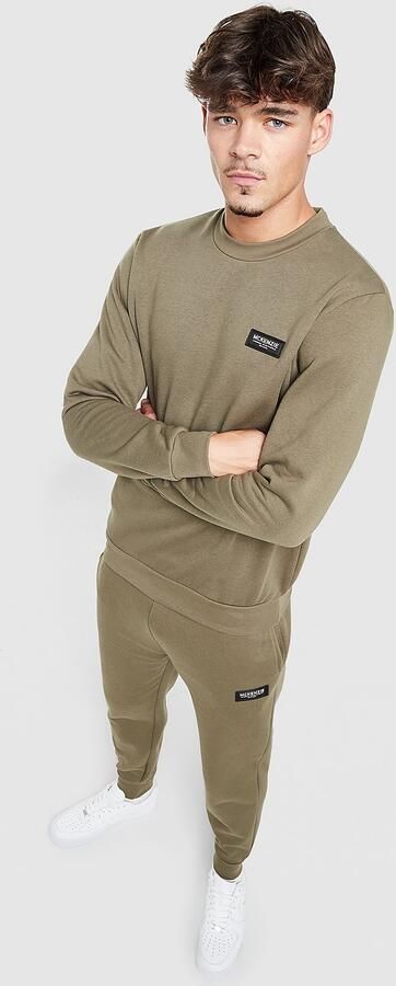 McKenzie Rocco Crew Tracksuit Groen- Heren Groen