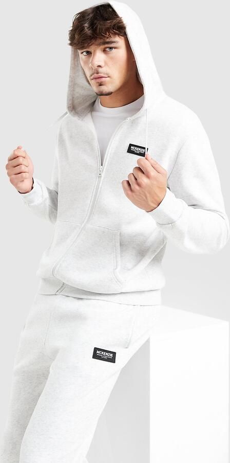 McKenzie Rocco Full Zip Hoodie Grijs- Heren Grijs