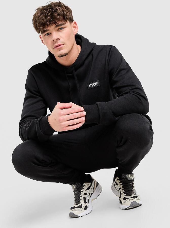 McKenzie Rocco Overhead Hoodie Zwart- Heren Zwart