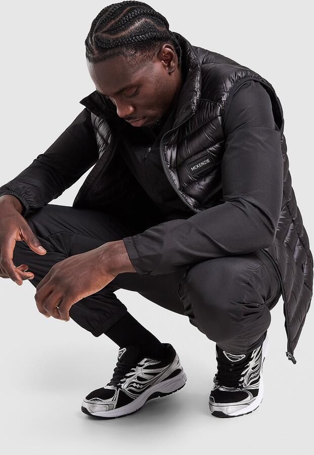 McKenzie Trek Gilet Zwart- Heren Zwart