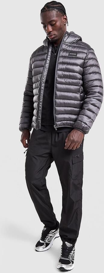 McKenzie Trek Padded Jacket Grijs- Heren Grijs