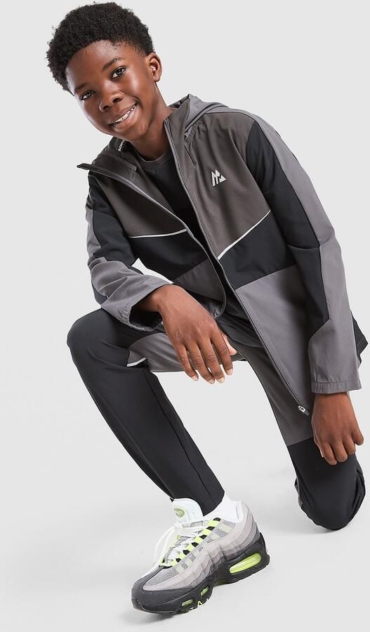 MONTIREX Cerberus Colour Block Windbreaker Junior Grijs Kind Grijs