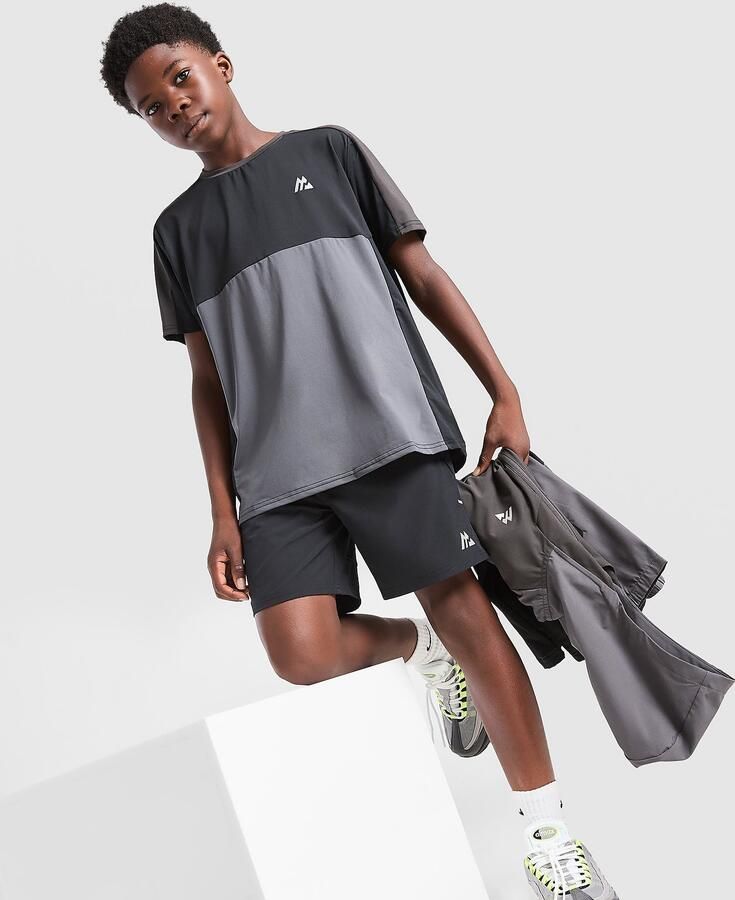 MONTIREX Cerberus Shorts Junior Zwart Kind Zwart