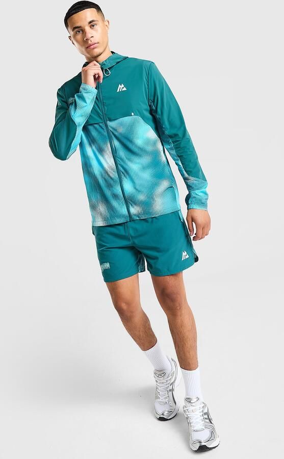 MONTIREX Disperse Windbreaker Jacket Blauw- Heren Blauw