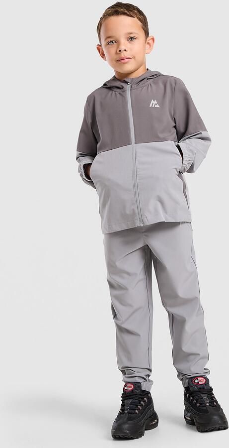 MONTIREX Edge Jacket Track Pants Set Children Grijs Kind Grijs