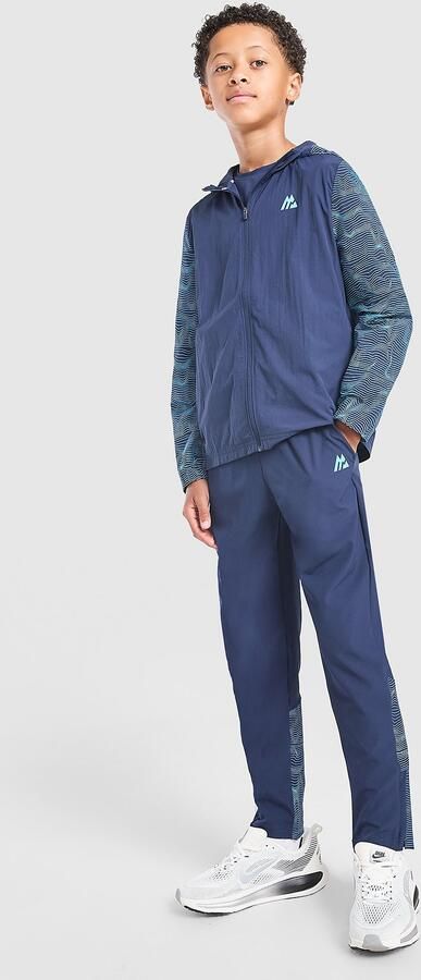 MONTIREX Energy All Over Print Track Pants Junior Blauw Kind Blauw