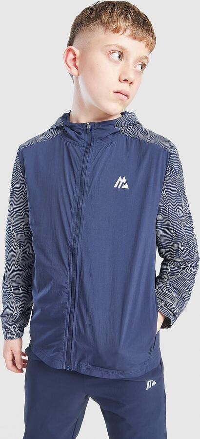 MONTIREX Energy Full Zip Jacket Junior Blauw