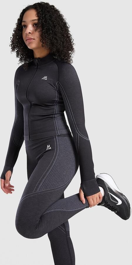 MONTIREX ' Harmony Seamless Leggings Junior Zwart Kind Zwart