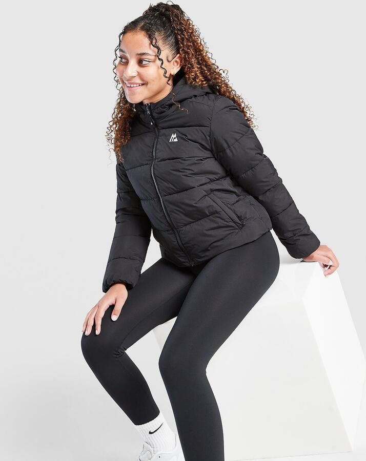 MONTIREX ' Sarenne Padded Jacket Junior Zwart Kind Zwart