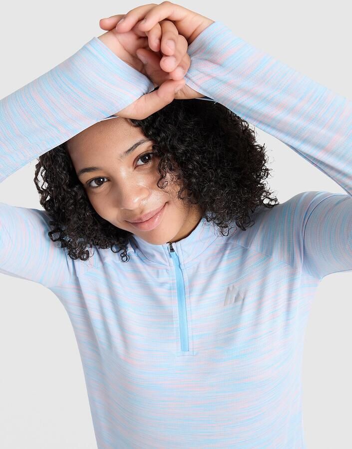 MONTIREX ' Trail 1 2 Zip Top Junior Blauw