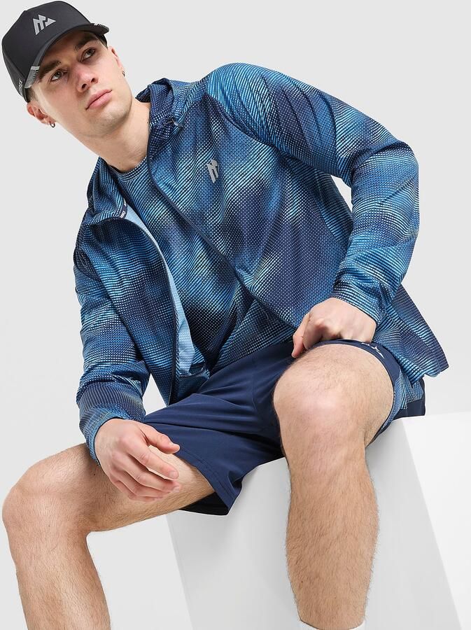 MONTIREX Haze All Over Print Jacket Blauw- Heren Blauw