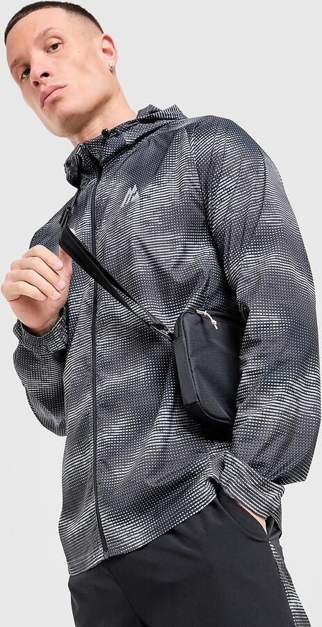 MONTIREX Haze All Over Print Jacket Zwart- Heren Zwart