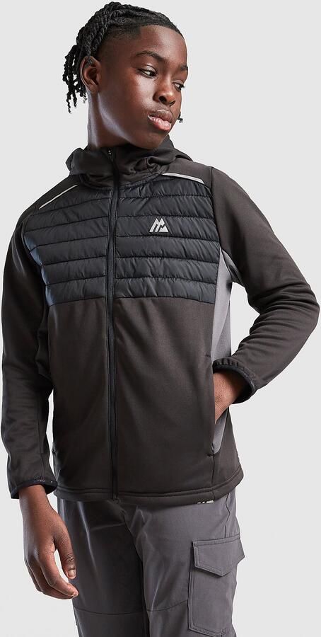 MONTIREX Hybrid Hoodie Junior Zwart Kind Zwart